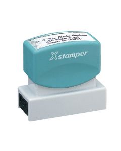 XSTAMPER CUSTOM N14 PRE INKED STAMP
