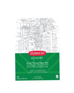DERWENT ACADEMY TRACING PAPER PAD A4 PORTRAIT 25 SHEET