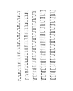 GBC BINDING WIRE 21 LOOP 10MM BLACK PACK 100