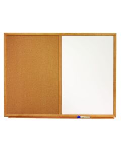 QUARTET  COMBO BOARD OAK FRAME 600X900MM