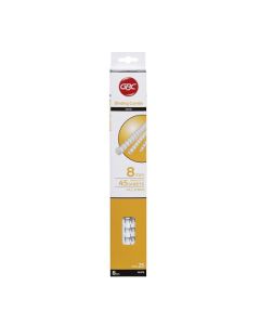 GBC BINDING COMB 8MM WHITE PACK 25