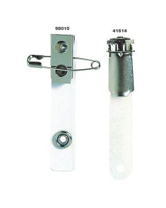 REXEL ID ALLIGATOR CLIP AND PIN 10PACK (HANGSELL)