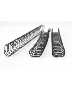 GBC BINDING WIRE 21 LOOP 12MM BLACK PACK 100