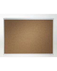 QUARTET BASICS CORKBOARD WHITE FRAME 430X580MM