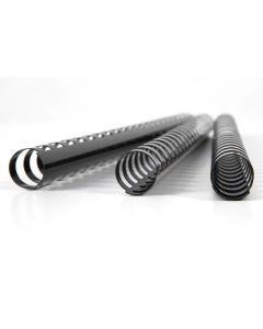 GBC BINDING COMB 16MM BLACK PACK 25