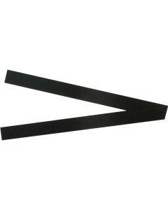 QUARTET  MAGNET STRIPS 25X300MM BLACK PK2