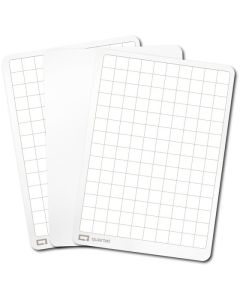 QUARTET FLEX WHITEBOARD DOUBLE-SIDED PLAIN/GRID PK30