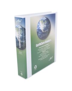 EARTHCARE INSERT BINDER A4 4D RING 40MM WHITE
