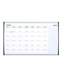 QUARTET  PLANNER BOARD MONTH ARC CUBICLE 460X760MM