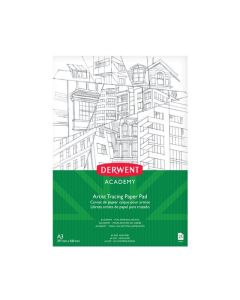 DERWENT ACADEMY TRACING PAPER PAD A3 PORTRAIT 25 SHEET