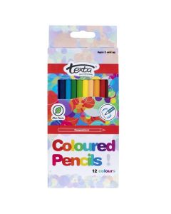 TEXTA COLOURED PENCILS BOX 12