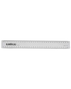 CELCO RULER 30CM CLEAR METRIC
