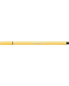 STABILO PEN 68 FIBRE TIP PEN YELLOW