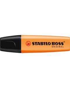 STABILO BOSS HIGHLIGHTER ORANGE BOX 10