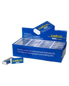 CELCO ERASERS MAXI BOX100