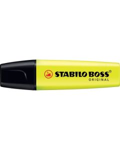 STABILO BOSS HIGHLIGHTER YELLOW BOX 10