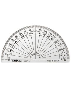 CELCO PROTRACTOR 10CM CLEAR