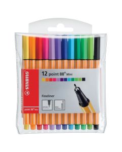 STABILO MINI POINT 88 688/12-1 AST WAL12