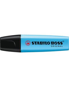 STABILO BOSS HIGHLIGHTER BLUE BOX 10