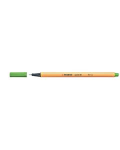 STABILO POINT 88 FINELINER LEAF GREEN BOX 10