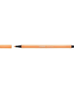 STABILO PEN 68 FIBRE TIP PEN FLURO ORANGE