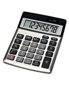 JASTEK COMPACT CALCULATOR METAL