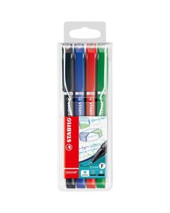 STABILO SENSOR FINELINER ASSTD WALLET 4
