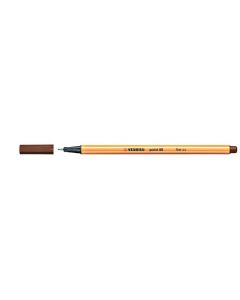 STABILO POINT 88 FINELINER BROWN