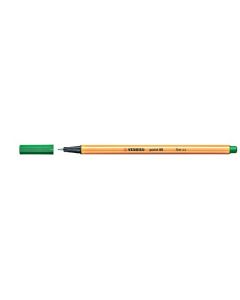STABILO POINT 88 FINELINER GREEN BOX 10