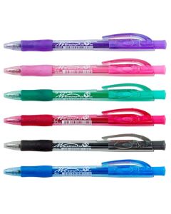 STABILO MARATHON BALLPOINT PEN MEDIUM BLUE BOX 10