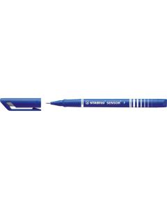 STABILO SENSOR FINELINER BLUE BOX 10