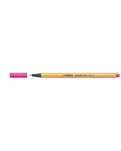 STABILO POINT 88 FINELINER NEON PINK BOX 10