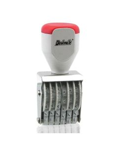 DESKMATE RUBBER STAMP 6 BAND NUMBERER 4MM