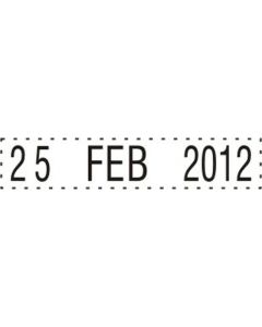 DESKMATE RUBBER DATE STAMP 4MM 12 YEAR BAND