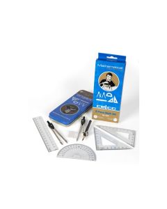 CELCO 8 PIECE MATHS SET 909 W/COMPASS