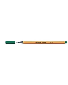 STABILO POINT 88 FINELINER PINE GREEN