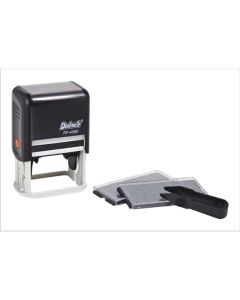 DESKMATE DIY STAMP KITS 5 LINES 3MM/4MM TEXT BLACK