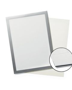 DURABLE DURAFRAME GRIP TEXTILE SURFACE A4 SILVER PACK1