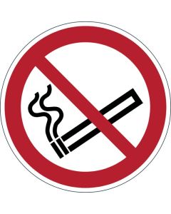 DURABLE FLOOR MARKING SIGN SMOKING PROHIBITED RED 430MM
