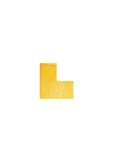 DURABLE FLOOR MARKING SHAPE L SHAPE PACK 10 YELLOW