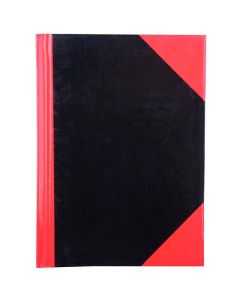CUMBERLAND RED & BLACK NOTEBOOK GLOSS A6 100 LEAF