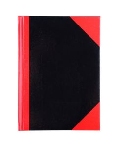 CUMBERLAND RED & BLACK NOTEBOOK GLOSS A5 100 LEAF
