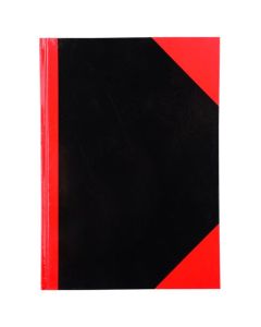 CUMBERLAND RED & BLACK NOTEBOOK GLOSS A4 150 LEAF