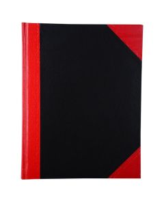 CUMBERLAND RED & BLACK NOTEBOOK A5 100 LEAF
