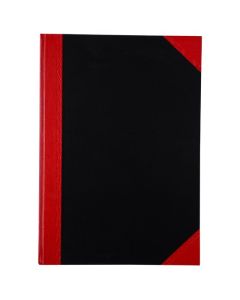 CUMBERLAND RED & BLACK NOTEBOOK A4 100 LEAF
