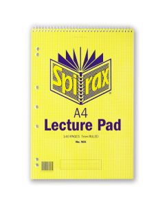 SPIRAX 905 LECTURE BOOK A4 140 PAGE T/O