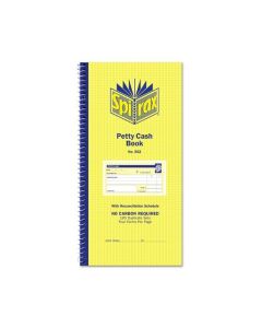 SPIRAX 552 PETTY CASH BOOK 279X144MM