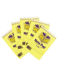 SPIRAX 560 NOTEBOOK 112X77MM 96 PAGE PACK 5 T/O