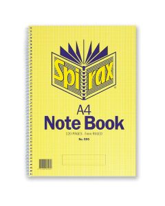 SPIRAX 595 NOTEBOOK A4 120 PAGE S/O