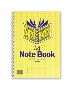 SPIRAX 595 NOTEBOOK A4 120 PAGE PACK 5 S/O